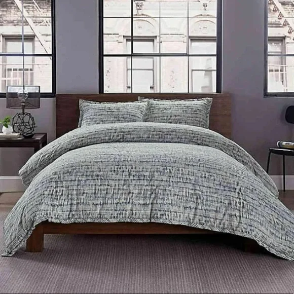 Keeco Bedding Keeco Garment Washed Duvet Cover Set Ladder